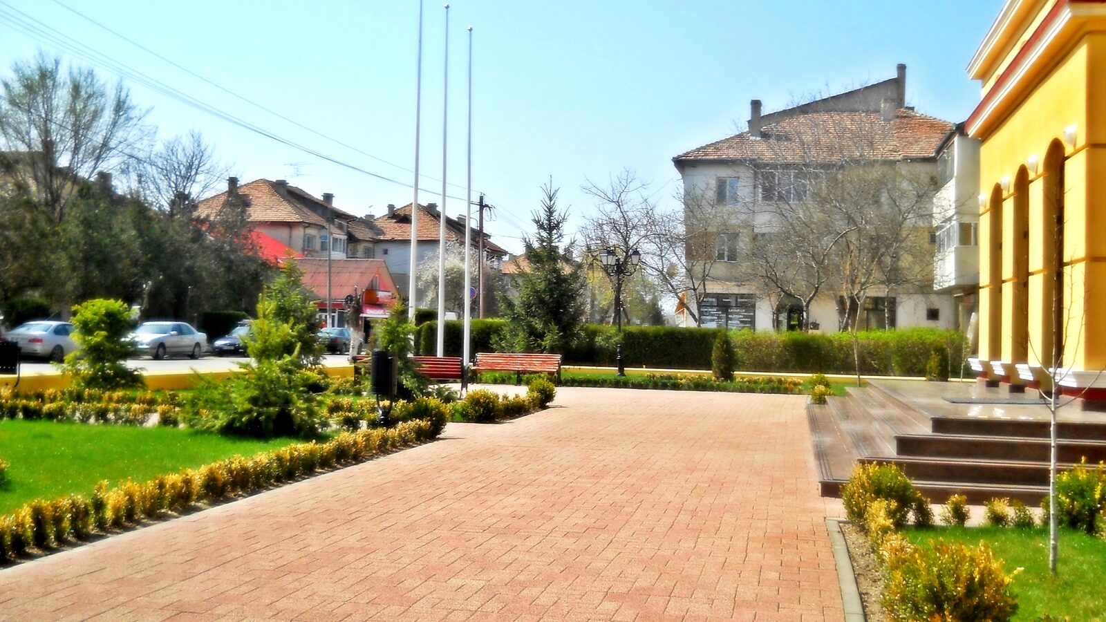 Amara — fotografie panorama / centru oraș (Ialomița, Muntenia)