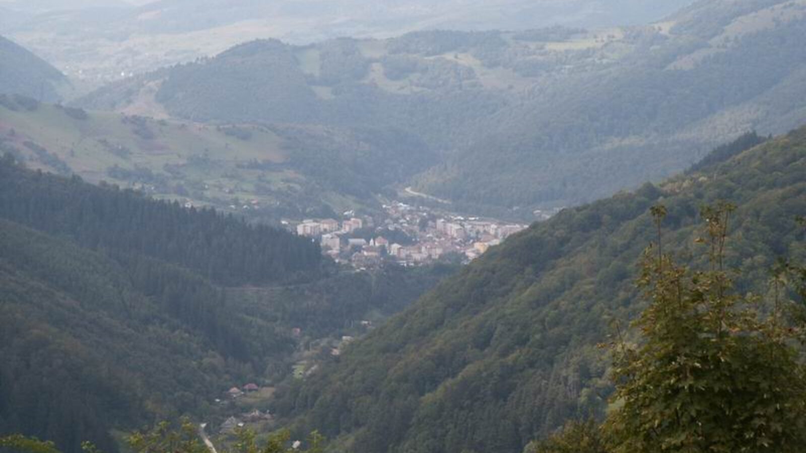 Baia de Arieș — fotografie panorama / centru oraș (Alba, Transilvania)