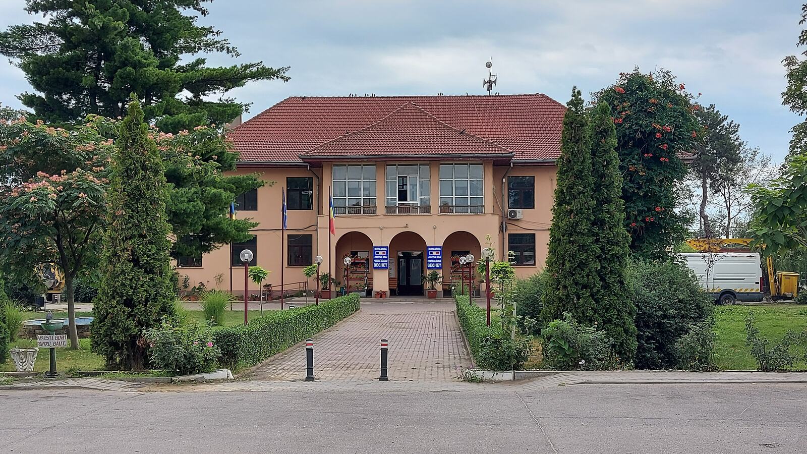 Bechet — fotografie panorama / centru oraș (Dolj, Oltenia)