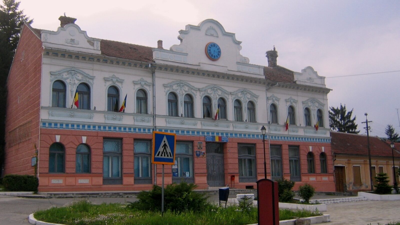 Bocșa — fotografie panorama / centru oraș (Caraș-Severin, Banat)