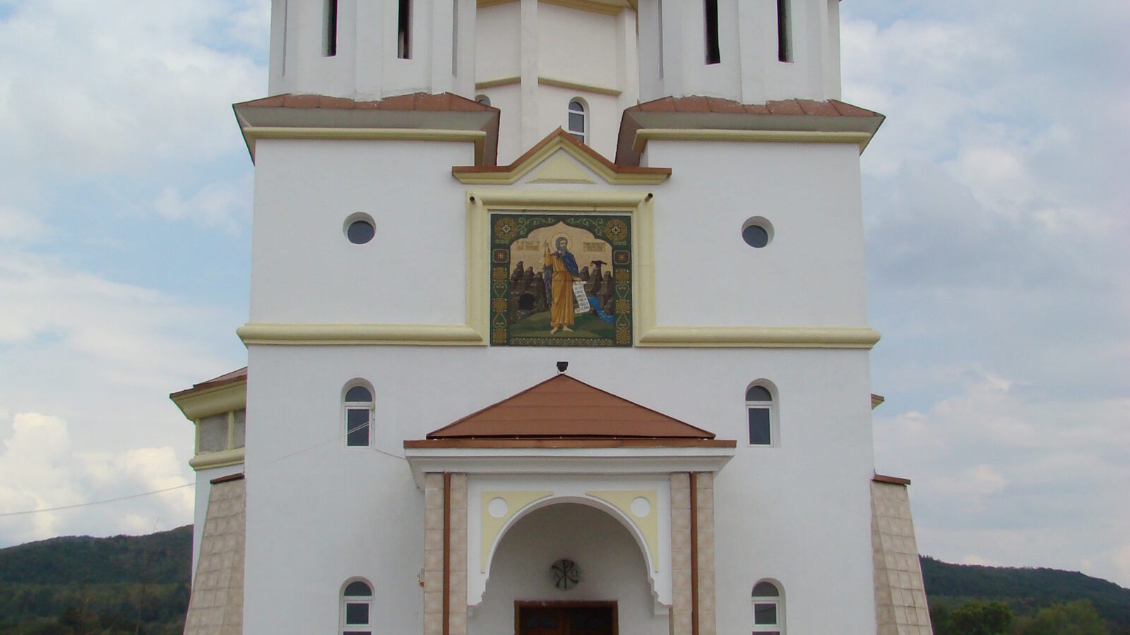 Bumbești-Jiu — fotografie panorama / centru oraș (Gorj, Oltenia)