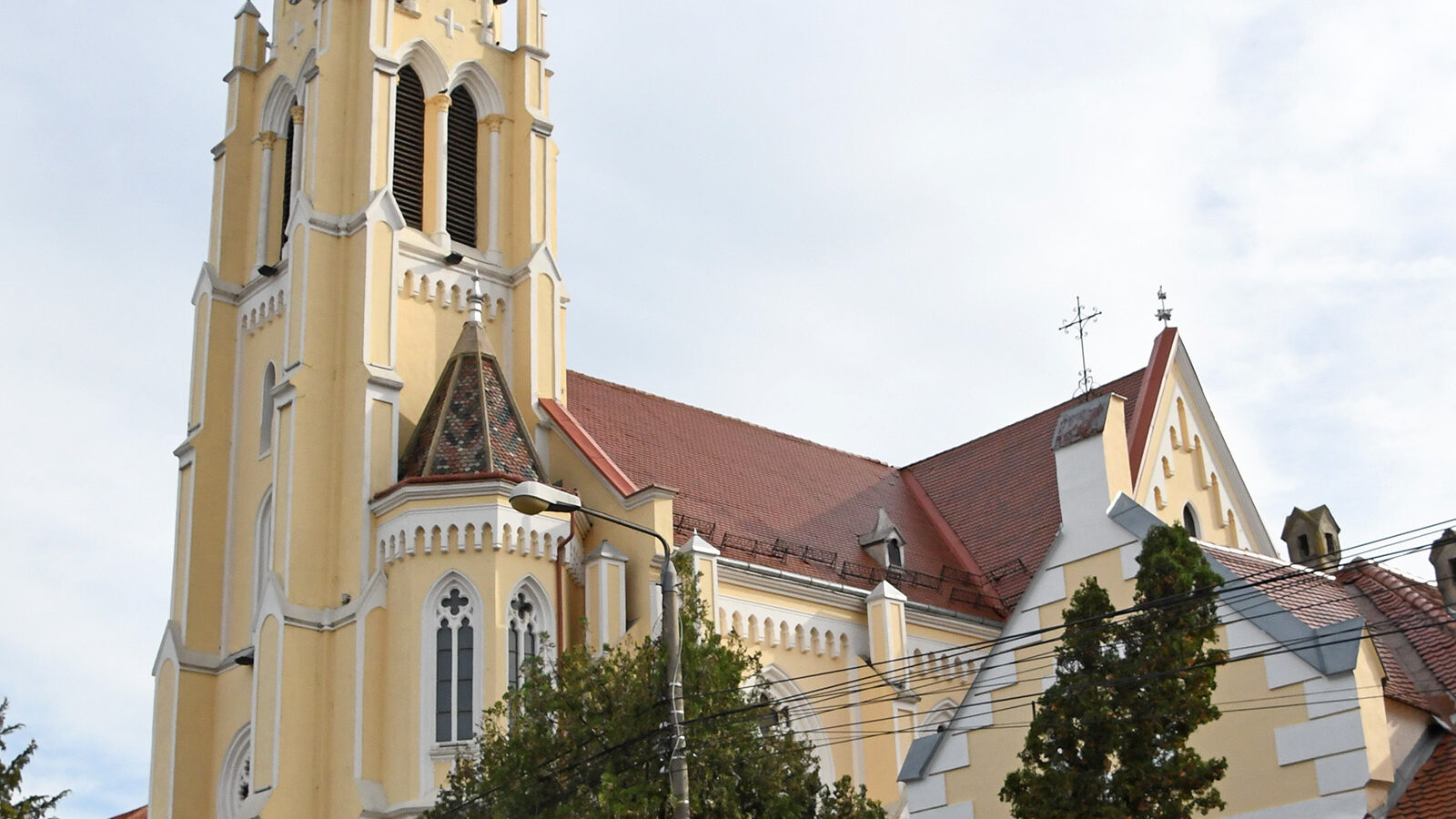 Deta — fotografie panorama / centru oraș (Timiș, Banat)