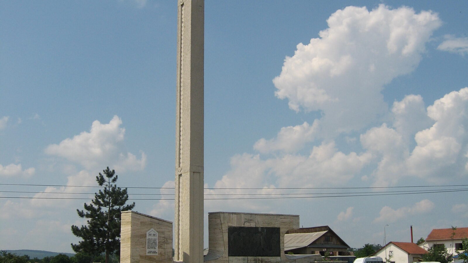 Flămânzi — fotografie panorama / centru oraș (Botoșani, Moldova)