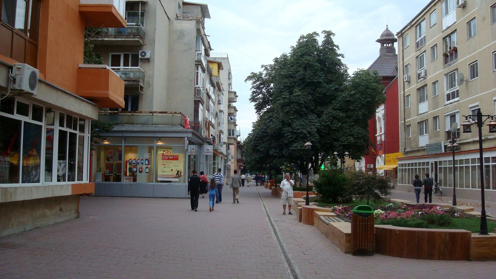 Oltenița — fotografie panorama / centru oraș (Călărași, Muntenia)