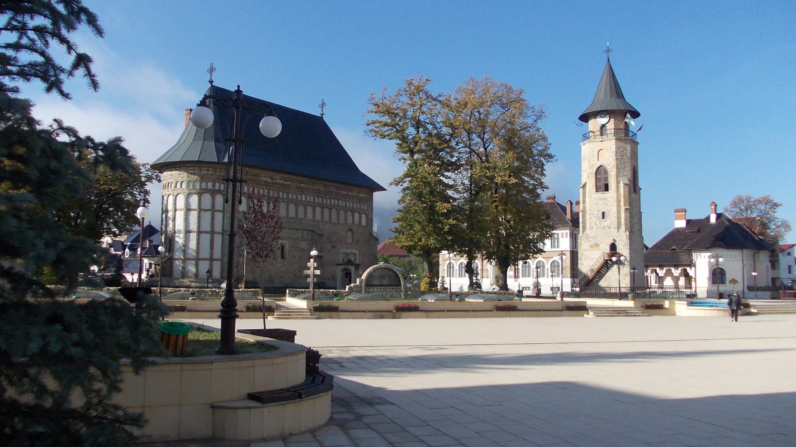 Piatra Neamț — fotografie panorama / centru oraș (Neamț, Moldova)