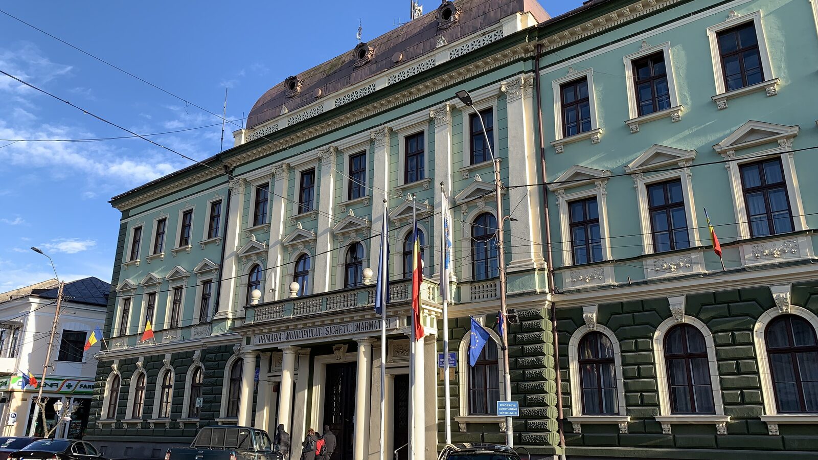 Sighetu Marmației — fotografie panorama / centru oraș (Maramureș, Maramureș)
