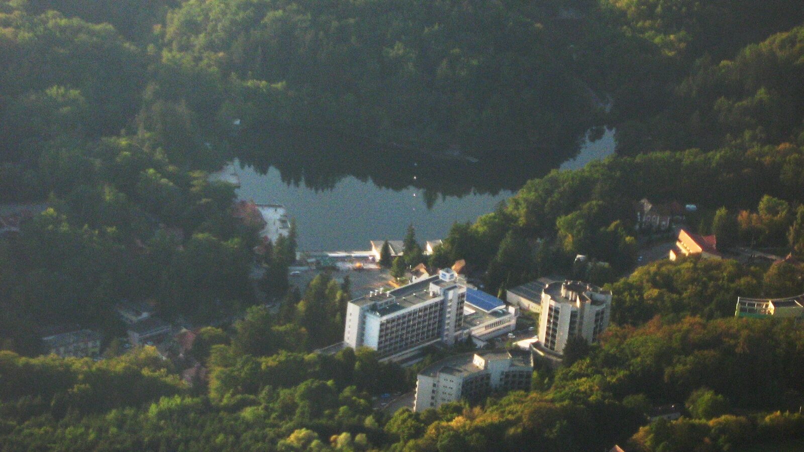 Sovata — fotografie panorama / centru oraș (Mureș, Transilvania)