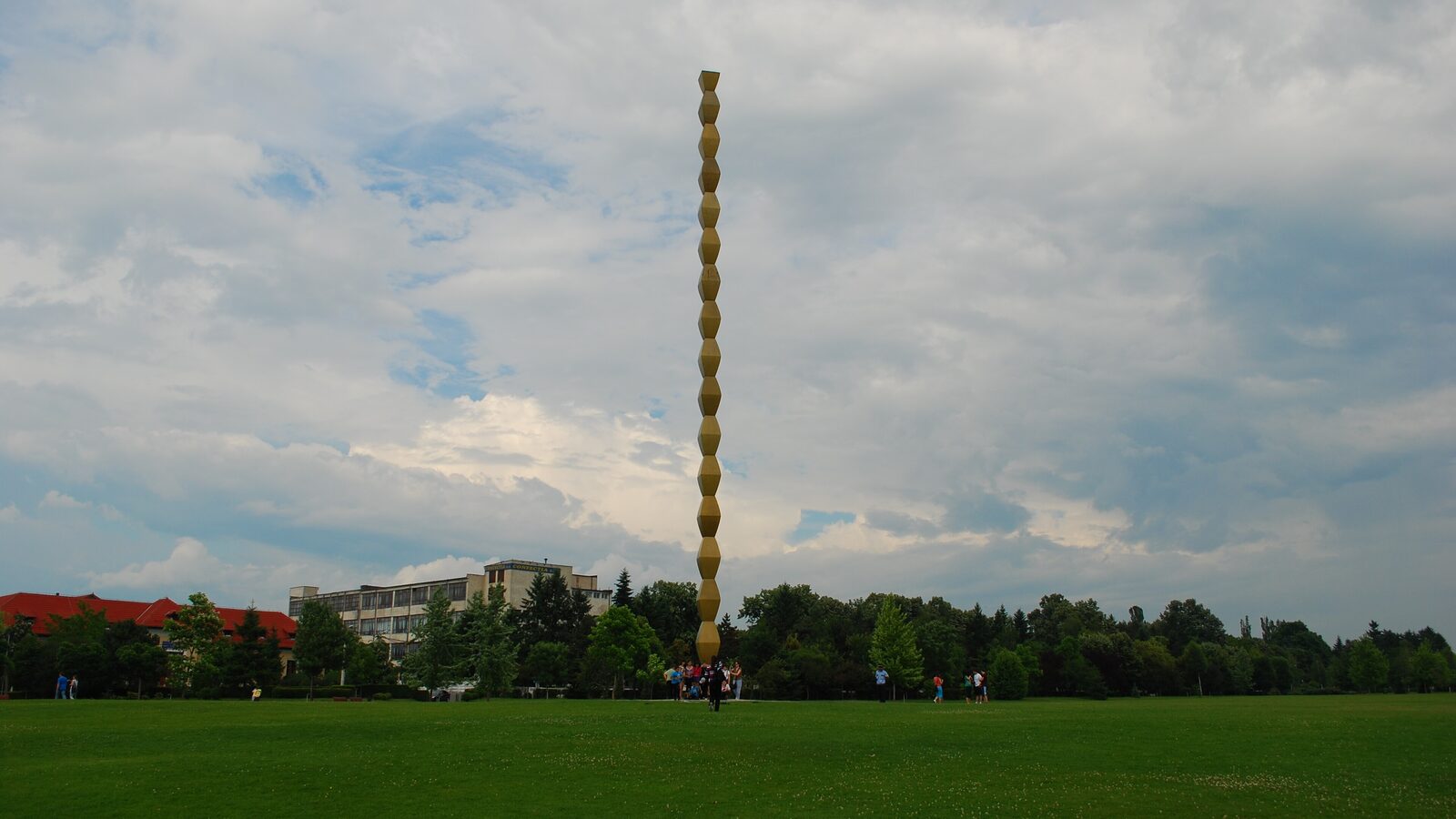 Târgu Jiu — fotografie panorama / centru oraș (Gorj, Oltenia)