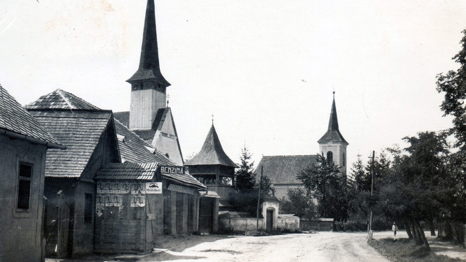 Ulmeni — fotografie panorama / centru oraș (Maramureș, Maramureș)